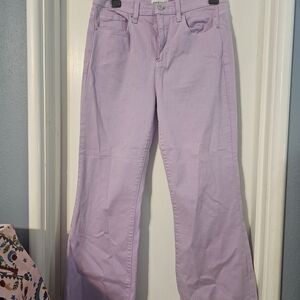 Sneak Peek Lilac Denim Pants